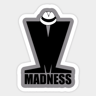 Vintage Band Madness Sticker